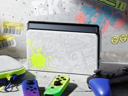 Nintendo Switch OLED - Splatoon 3 editie — thumbnail 3