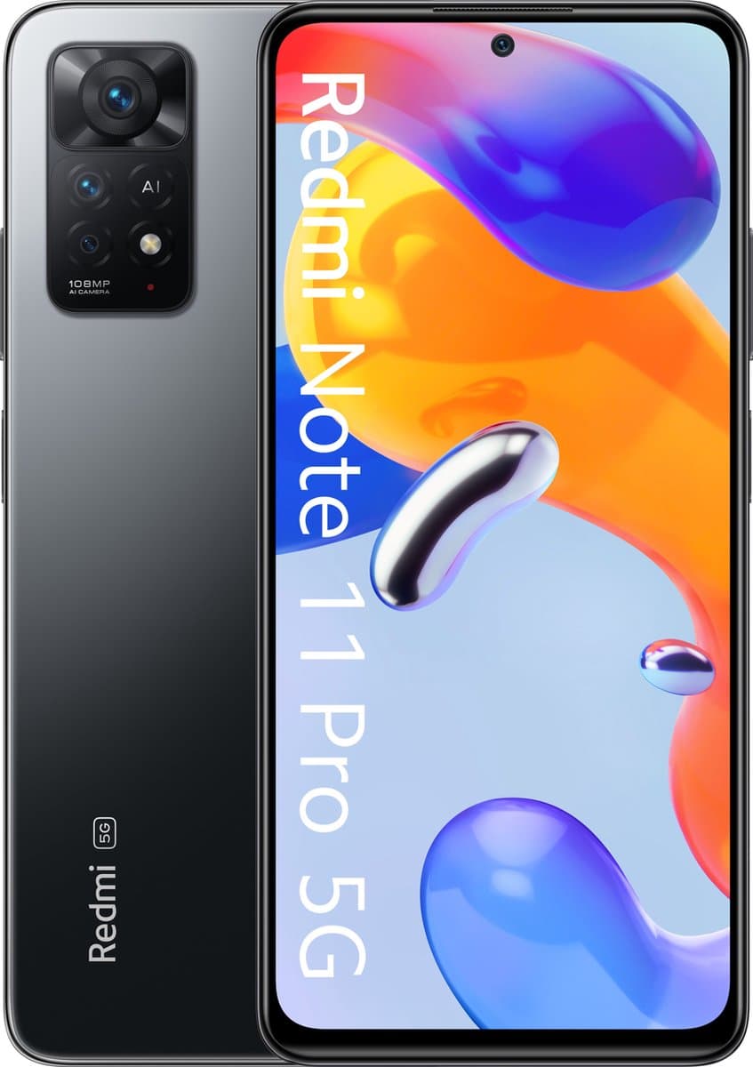 Xiaomi Redmi Note 11 Pro 5G - 6GB RAM - 128GB ROM - Grijs — afbeelding 1