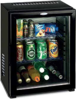 Technomax HP30LGN minibar koelkast - 30 liter - compleet geruisloos - glazen deur - binnenverlichting — thumbnail 1
