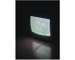 Poster – Televisie zonder Beeld  - 30x40cm Foto op Posterpapier