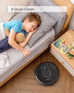 Eufy RoboVac 15C - Robotstofzuiger met Laadstation - 1300PA Zuigkracht - 4 Zijborstels — thumbnail 5