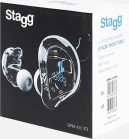 Stagg SPM-435 TR 4-Driver In-Ear Monitors Transparant — thumbnail 2