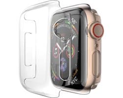YPCd Apple Watch Siliconen Case - Transparant - 42mm - 360 bescherming