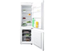 Inventum IKV1782S 178 cm inbouw koel-vriescombinatie - 242 liter - Koelkast met vriesvak 60 liter - 2 groentelades - Led-verlichting - Sleepdeur - Wit — thumbnail 1