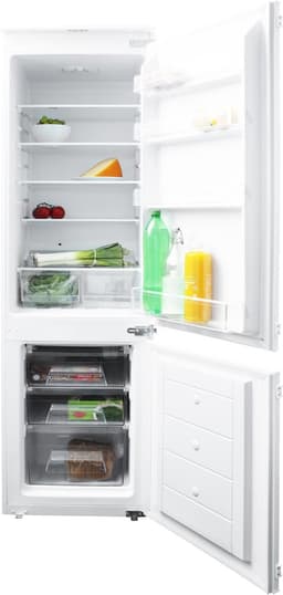 Inventum IKV1782S 178 cm inbouw koel-vriescombinatie - 242 liter - Koelkast met vriesvak 60 liter - 2 groentelades - Led-verlichting - Sleepdeur - Wit — thumbnail 2