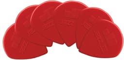 Dunlop Nylon Jazz III Plectrum 6-Pack rood - Plectra — thumbnail 3