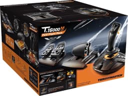 Thrustmaster T16000M FCS Flight Pack - Flight Control Systeem - Joystick, Throttle en Rudder Pedals - voor PC — thumbnail 5