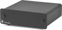 Pro-Ject Phono Box DC Voorversterker MM/MC - Hoogwaardige Signaalversterking - Helder en Nauwkeurig Geluid - Duurzaam & Betrouwbaar - Zwart — thumbnail 3