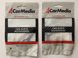demontage sleutels autoradio audi 4 stuks — thumbnail 2