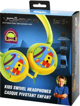 Volkano Junior Explorer Kinderkoptelefoon – Bedrade Koptelefoon , Veilig & Comfortabel – VK-2000-BJE — thumbnail 3