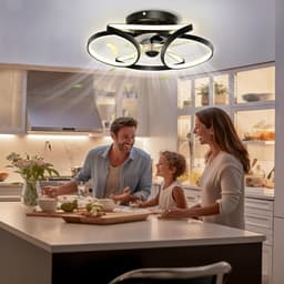 ApexArte® Plafondventilator met Verlichting - Plafonniere - Plafondlamp — thumbnail 5