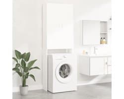 Wasmachine Ombouw - Wasmachine Meubel - Wasmachine Kast - Wit