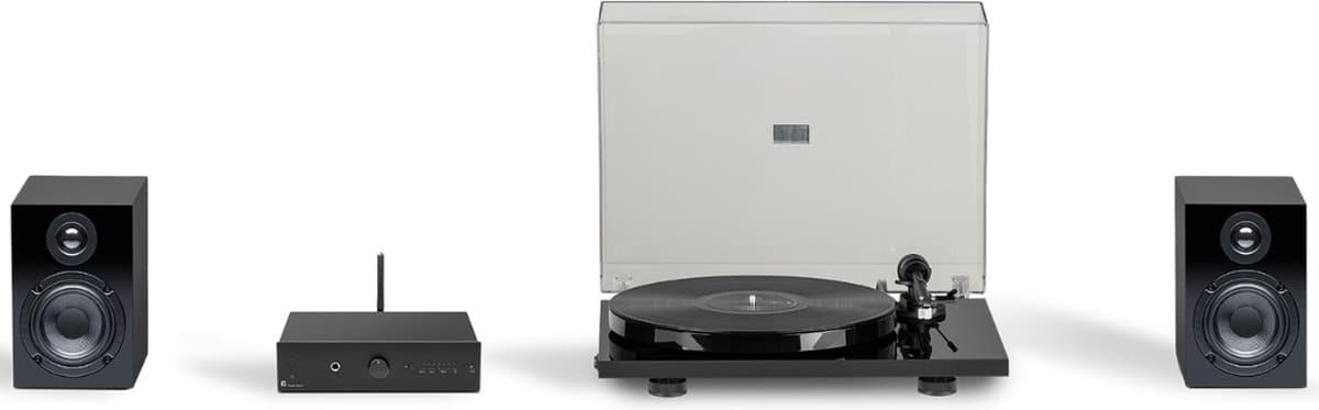 Pro-Ject Stereo Set E Phono Zwart — afbeelding 1