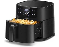Mygroot - Hete lucht Friteuse - Luchtfriteuse - 7 liter - Luchtfriteuse-oven met touchscreen - 8 kookprogramma's - Elektrisch fornuis - Anti-aanbakmand.