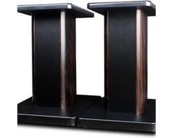 White-Label® Luidspreker Standaard - Speaker Vloerstandaard - Extra Stevig - Zwart