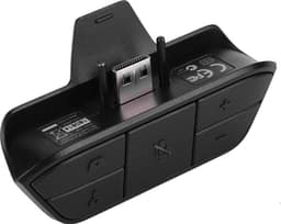 Stofdichte Stereo Headset Adapter - Hoofdtelefoon Converter met Game Control voor Xbox One Zwart . — thumbnail 2