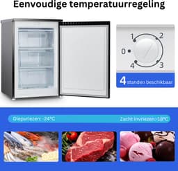 DailySupplies® Koelkast Tafelmodel Zonder Vriesvak Zwart — thumbnail 5