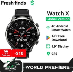 Xcruiser Global Version Black Shark Smart Watch X 4G Android Watch 3GB RAM 32GB ROM 1.9'' Display IP67 Washable 2MP Camera Android 8.1 — thumbnail 5