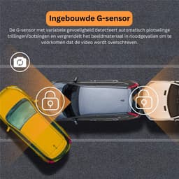 ApexArte® Dashcam voor Auto - Dualdashcam Voor en Achter - Full HD - Zwart — thumbnail 5