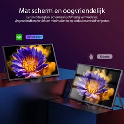UPERFECT Portable Monitor 184T01 18" draagbaar scherm 4K 1.07B(8Bit+FRC)| 100% sRGB draagbare monitor | Aluminium Frame | Dual USB-C PD | Anti-verblindend IPS — thumbnail 5