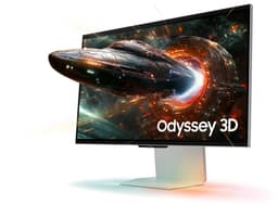 Samsung Odyssey 3D G90XF - 3D Monitor - 27'' IPS - 3840x2160 4K - 165 Hz - 1 ms - 300 cd/m² - 1x DisplayPort, 2x HDMI - HDR10, HDR10+ - G-Sync Compatible, FreeSync Premium - Zilver — thumbnail 2
