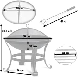 Tuinhaard 60 cm Berdsen BD-880 — thumbnail 5
