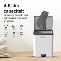 Bolke® - Mini wasmachine - kleine wasmachine - camping wasmachine - compact - Mooi design - 4.5L- Makkelijk mee te nemen! — thumbnail 5