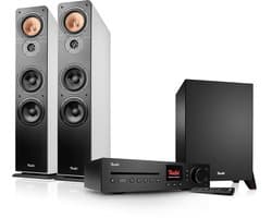 Teufel ULTIMA 40 KOMBO 2 Power Edition - Speelklaar stereosysteem met subwoofer - Vloerstaande speakers & cd-receiver - Bluetooth, Spotify Connect wifi, DAB+