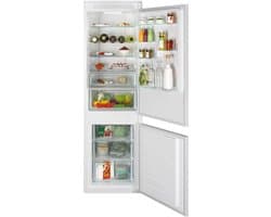 Candy CBT5518EW Inbouw-koel-vriescombinatie, sleepdeurtechniek, tweedeurs, Total No Frost, 248 liter, vriesgedeelte onderaan