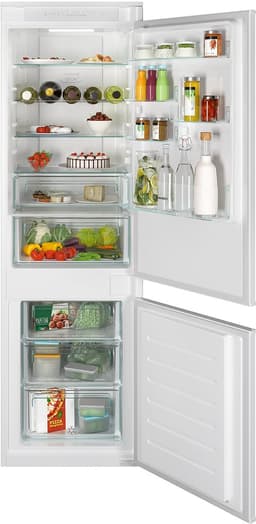 Candy CBT5518EW Inbouw-koel-vriescombinatie, sleepdeurtechniek, tweedeurs, Total No Frost, 248 liter, vriesgedeelte onderaan — thumbnail 1