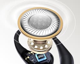 EarFun OpenJump - Open-Ear Oordopjes - Hi-Res Audio met LDAC - IPX7 Waterbestendig - 42 uur batterijduur - Zwart — thumbnail 3