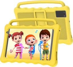 ApexArte® Kindertablet Vanaf 3 Jaar - Tablet Kinderen - Kinderspeelgoed - Geel — thumbnail 1