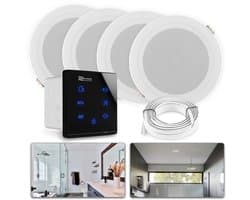 Power Dynamics A100 badkamerspeaker set - Bluetooth speaker voor badkamer - 5 Inch - 160W - Zwart