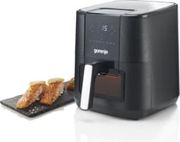 Gorenje AF1350DWB Enkel 5,4 l Vrijstaand 1350 W Heteluchtfriteuse Zwart — thumbnail 2