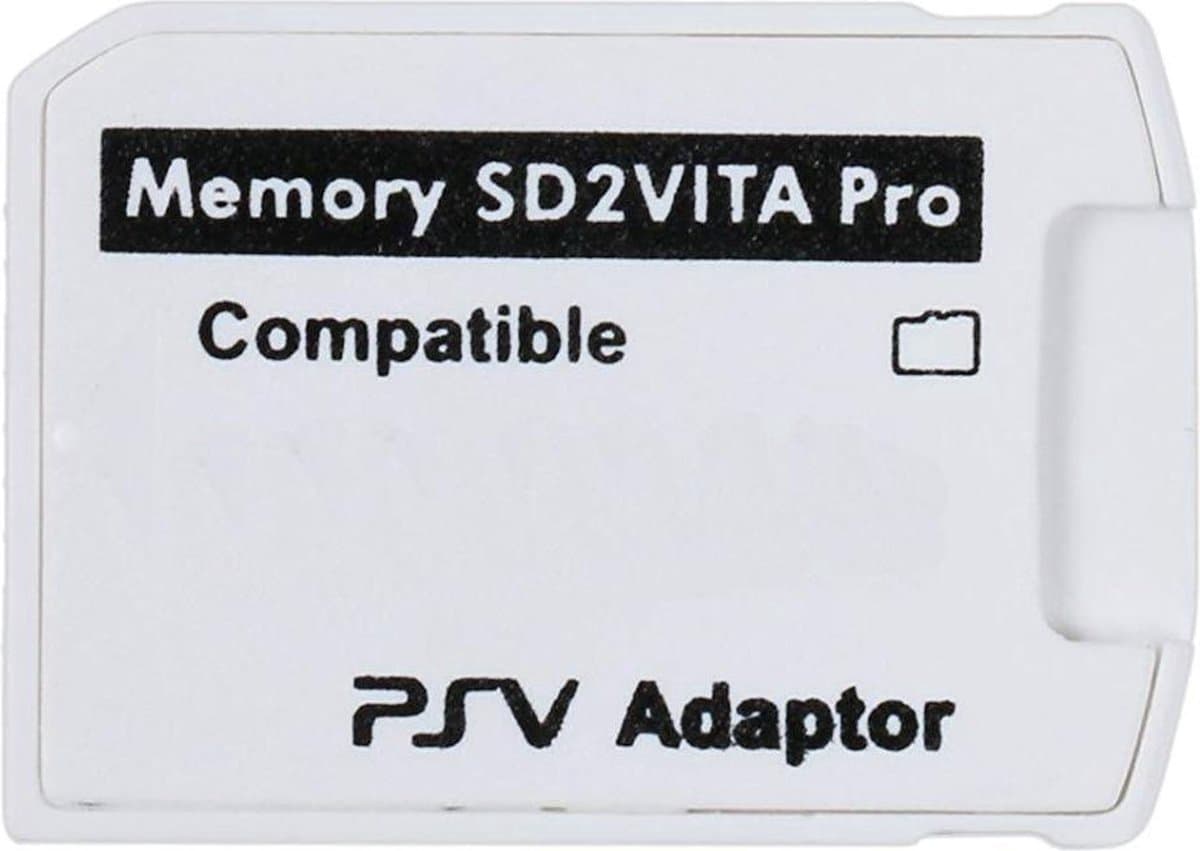 PS Vita MicroSD Adapter - SD2Vita V5.0 - Henkaku- Zwart — afbeelding 1
