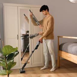 Cecotec Scoba 2100 Twice Verticale stofzuiger Batterij/Accu Droog Cyclonisch Zakloos 210 W Zwart, Blauw 2,5 Ah — thumbnail 4