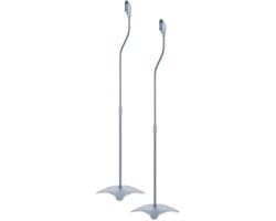 ApexArte® Luidspreker Standaard - Speaker Vloerstandaard - Extra Stevig - Grijs