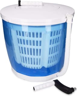 2-in-1 Mini Wasmachine - Niet-elektrische Was- & Droogfunctie - Voor Camping & Reizen - Draagbaar - Compact & Lichtgewicht - Stijlvol & Praktisch - Duurzaam & Efficiënt - Makkelijk te Gebruiken - Krachtig — thumbnail 1