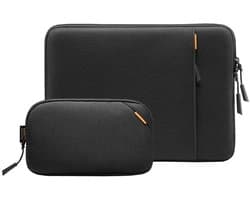 tomtoc - Defender A13 Laptop Sleeve Kit - 13" MacBook Pro / Air, zwart