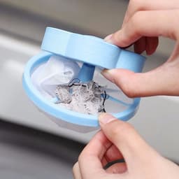 HOME ONLINE Wasmachine Filter - Wasmachine Vuilreiniger - Haarvanger - Ontstopper - Herbruikbaar - Vuil verwijderen - Wasmachine Cleaner - Blauw - 1 Stuk — thumbnail 2