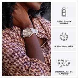 Garmin vivomove Trend - Smartwatch dames - 40mm- Mist Grey — thumbnail 17