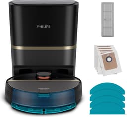Philips XU7100/01 HomeRun 7000-serie robotstofzuiger - 5000 Pa zuigkracht - 180 min batterijduur - Automatisch leegstation - LiDAR-navigatie — thumbnail 5