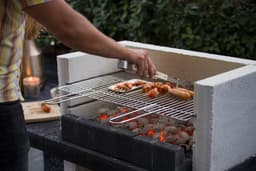 Sarom Fuoco - Betonnen barbecue - Porto NEW - 160 x 51,5 x 96,8 cm — thumbnail 5