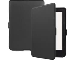 Hoes Geschikt voor Kobo Nia Hoesje Bookcase Cover Hoes - Hoesje Geschikt voor Kobo Nia Hoes Cover Case - Zwart