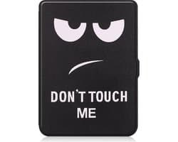 Hoesje Geschikt voor Kobo Nia Hoes Book Case - eReader Hoes Geschikt voor Kobo Nia Hoesje Book Cover - Don't Touch Me