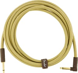 Fender Gitaarkabel Deluxe Series Tweed 3 Meter Recht/Haakse Pluggen 0990820091 — thumbnail 4