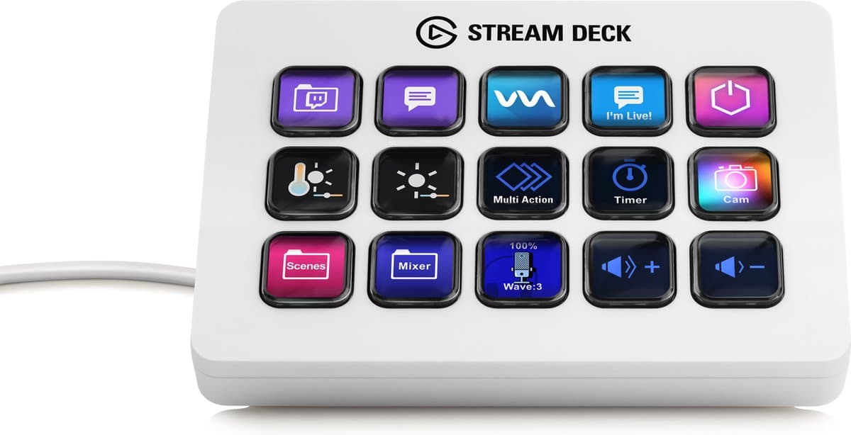 Elgato Stream Deck MK.2 - Wit — afbeelding 1