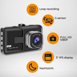 Denver Dashcam - Dashcam voor Auto - FULL HD - G-Sensor - Loop Opname - Nachtzicht- CCT1610 — thumbnail 2