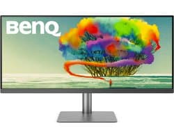 BenQ Creative Pro PD3420Q Ultrawide Monitor - WQHD Grafisch Design/ Filmbewerking - USB-C - 3440x1440 - IPS beeldscherm - Geschikt voor Mac - 34 inch