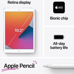 Apple iPad (2020) - 10.2 inch - WiFi - 32GB -  Spacegrijs — thumbnail 8